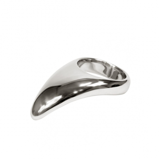 Cock Ring Teardrop Stainless Steel 45mm