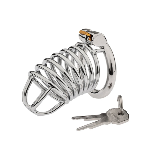 CockLock Penis Cage w. flexible Dilator Reegik 45mm Cock Ring Diameter 7mm Urethral Sound Diameter internal Lock buy