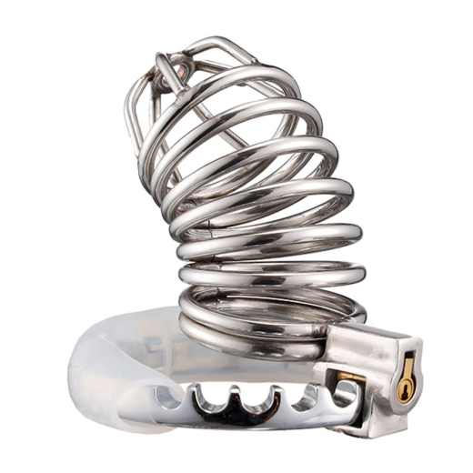 CockLock Peniskäfig Spirodick Edelstahl mit verstellbarem Cockring 40-60mm Umfang von COCK LOCK günstig kaufen