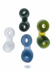 Cock Ring Testicle Stretcher Perfect Fit Cock & Ball SilaSkin black