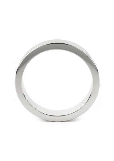 Cock Ring Premium Stainless Steel 10x50mm rectangular flat Steel seamless Penis Ring glossy polished by MR STEEL buy