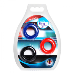 Cockring-Set Stretchy Rings TPE 3er Set mit extrem dehnbaren weichen Kunstgummi-Ringen günstig kaufen
