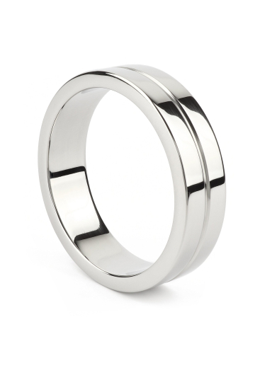 Cock Ring Single Grooved Stainless Steel 40mm