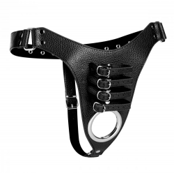 Cockring-Thong w. Penis Straps Male Chastity Harness