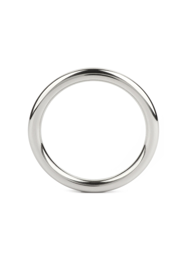 Cock Ring The Prince Stainless Steel 6x55mm seamless made of round Steel Penis Ring glossy polished by MR STEEL buy