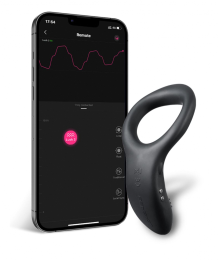Cockring m. Vibration App-gesteuert Lovense Diamo