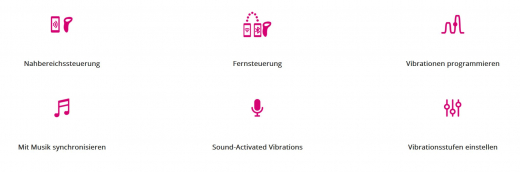 Cockring m. Vibration App-gesteuert Lovense Diamo dehnbares Silikon mit 3 Stufen Vibration 10 Muster günstig