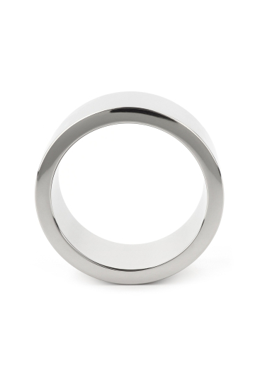 Cockring Wide Band 55x20mm Edelstahl mit glattem & extrabreitem Design nahtlos gefertigt von MR STEEL kaufen
