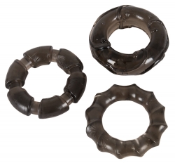 Cockringe-Set dehnbar Stretchy Rings TPE