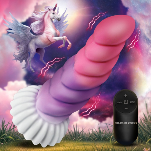 Creature Cocks Cloud Rider Unicorn Fantasy Vibrator w. Remote