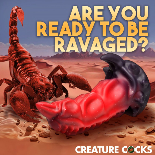 Creature Cocks Dildo Scorpion King Silikon mit Stachel & Reiztextur Skorpionschwanz von CREATURE COCKS kaufen