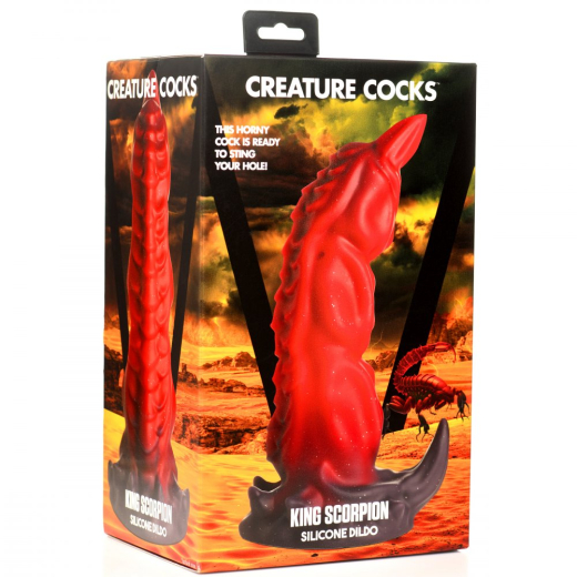 Creature Cocks Dildo Scorpion King Silikon mit Stachel & Saugfussbasis von CREATURE COCKS kaufen