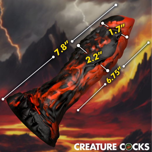 Creature Cocks Inferno Cock Silikonvibrator m. Fernbedienung Fantasie-Vibrator aufladbar wasserdicht kaufen