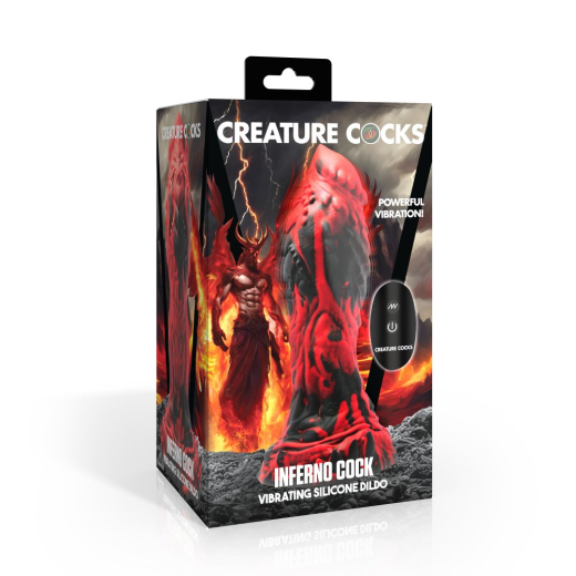 Creature Cocks Inferno Cock Silikonvibrator m. Fernbedienung Fantasie-Vibrator von CREATURE COCKS kaufen