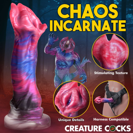 Creature Cocks Monster Dildo Demogoron Silikon Fantasie-Dildo mit breitem Kopf texturiert günstig kaufen