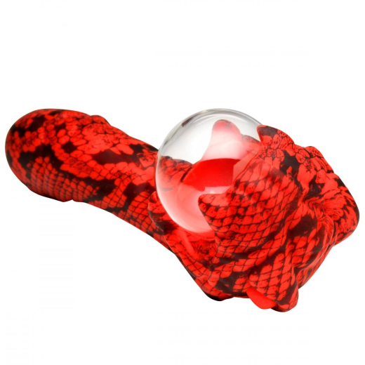 Creature Cocks Plasma-Vibrator Cobra Silikon mit Borsilikat-Glaskugel Auflegevibrator von CREATURE COCKS kaufen