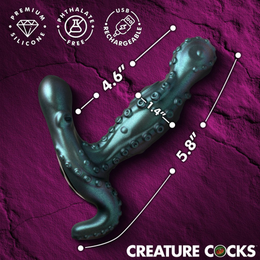 Creature Cocks Prostatavibrator rotierend Octoprobe Silikon 5 Rotations- & 10 Vibrationsmuster kaufen