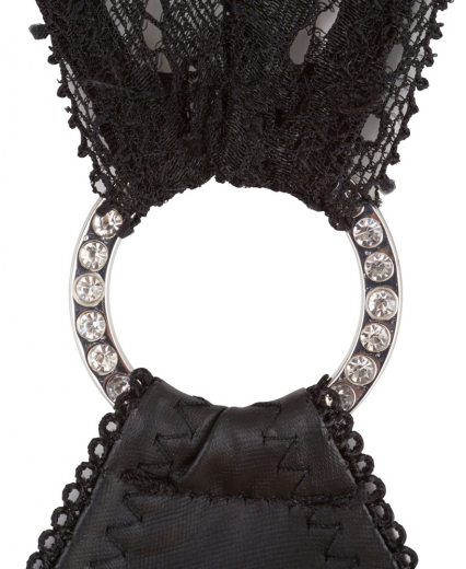 Dessouskleid busenfrei Mattglanz & Spitze