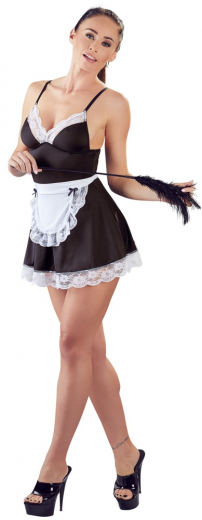 Maid Costume Mini Dress w. Apron