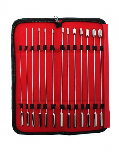 Set de 13 dilatateurs Bakes acier inoxydable 1-11mm