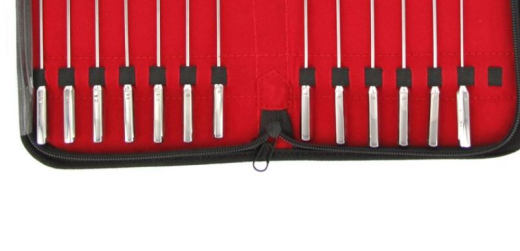 Dilator Set 13 Stück Bakes long Edelstahl 1-13mm mit länglichen Olivenspitzen hochwertiges medizinisches Set kaufen
