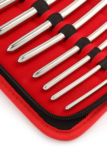 Dilator Set 14 Stück Hegar flach endend Edelstahl Instrumente zur Harnröhrendehnung 4-17mm Durchmesser kaufen