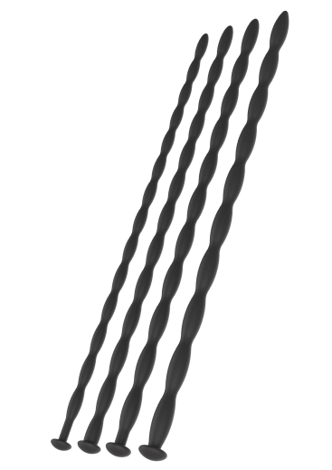 Dilator-Set 4er gewellt 7-10mm Silikon