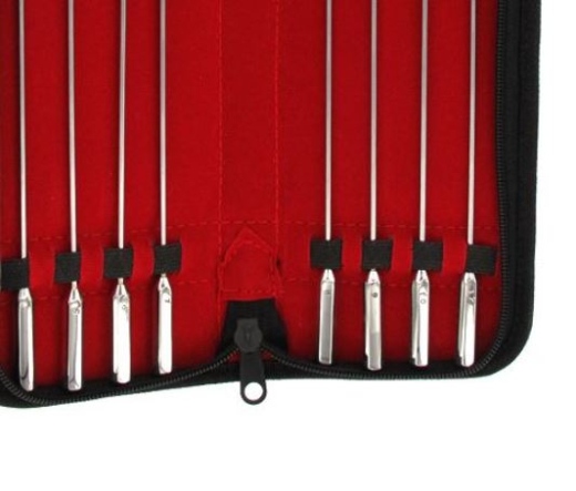 Dilator Sounds Kit 8 Pc. Bakes long Stainless Steel 0.4-12mm Medical Instruments w. elongated Olive-Tips buy cheap