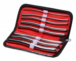 Dilator Set 8 Stück Hegar verchromt
