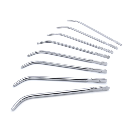 Dilator Sounds Kit 8 Pc. van Buren Stainless Steel large medical Devices for Urethral stretching French Sizes 18-32 buy