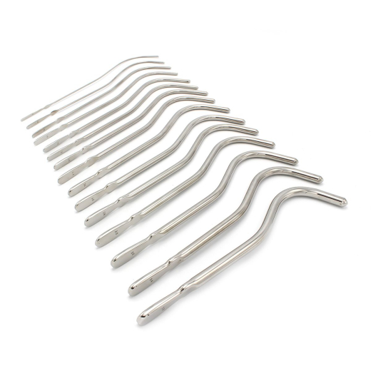 Dilator Set gebogen 15-teilig Edelstahl französische Grössen 8-36 2.7mm bis 12mm Durchmesser kaufen