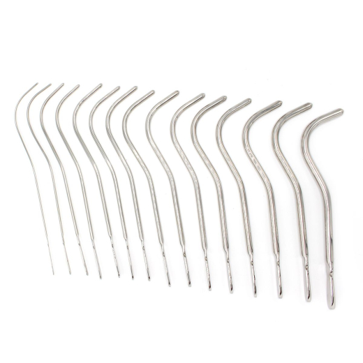 Dilator Set gebogen 15-teilig Edelstahl französische Grössen 8-36 2.7mm bis 12mm hochglanzpoliert günstig kaufen