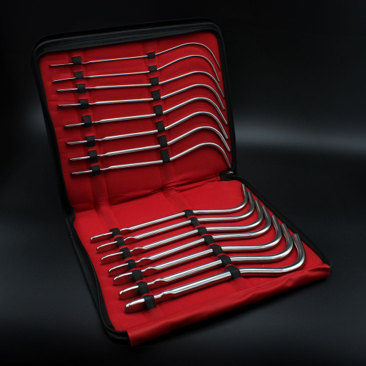 Dilator Set gebogen 15-teilig Edelstahl französische Grössen 8-36 2.7mm bis 12mm günstig kaufen