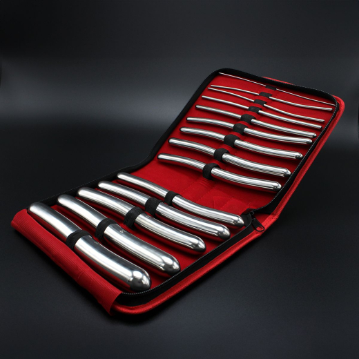 Dilator Sounds Hegar 14-Pc. Dual-Size Stainless Steel Urethral Sounds 28 graduated Sizes 1-2mm to 25-26mm buy