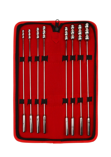 Dilator-Set m. Kugelspitzen 8-Stück Edelstahl
