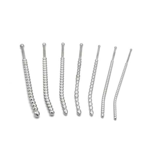 Dilator-Set m. Kugeln 7-teilig Edelstahl 5-10mm doppelendige Dilatatoren mit Krümmung günstig kaufen