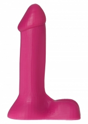 Dildo Dual Density Platinum Silikon TruSkyn Tru-Super 7 Inch pink