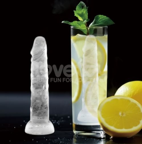 Godemiché en forme de glaçon Realistic Penis