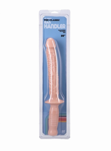Dildo m. Griff Man-Handler 10-Inch hautfarben 3.8cm x 37.5cm Griffdildo in Penisform von DOC JOHNSON kaufen