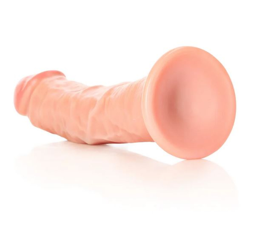 Dildo m. Saugfuss Curved Realistic 8-Inch haut 20.5cm x 4.6cm PVC-Dildo O-Ring Harness kompatibel kaufen