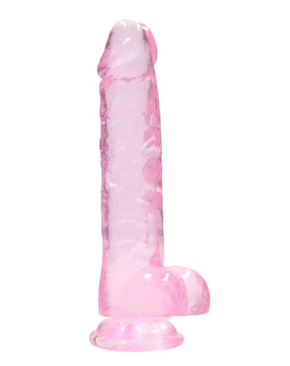 Dildo m. Saugfuss Realistic Cock 8-Inch pink