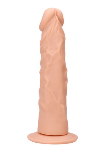 Dildo m. Saugfuss Realistic Dong 10-Inch haut lebensechtes TPE mit Äderung von REALROCK kaufen
