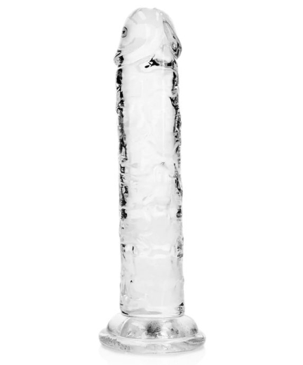Dildo m. Saugfuss Realistic Dong 6-Inch transparent