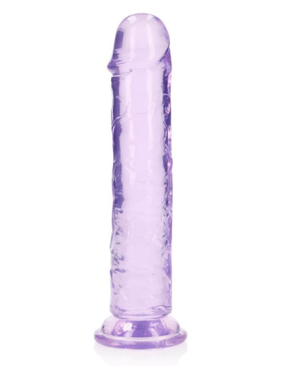 Dildo m. Saugfuss Realistic Dong 8-Inch violett 20cm x 4cm einführbar von REALROCK günstig kaufen