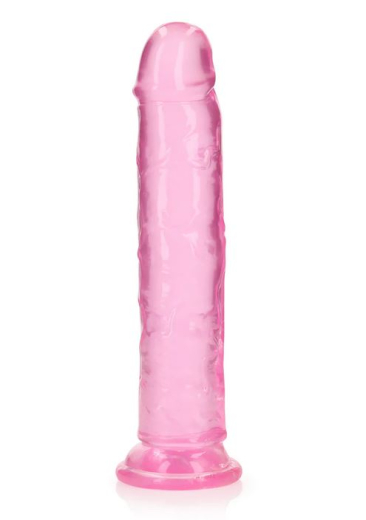 Dildo m. Saugfuss Realistic Dong 9-Inch pink 23cm x 4.5cm TPE Strap-On Harness kompatibel günstig kaufen