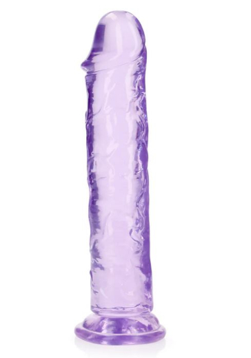 Dildo m. Saugfuss Realistic Dong 9-Inch violett 23cm x 4.5cm TPE Strap-On Harness kompatibel von REALROCK kaufen