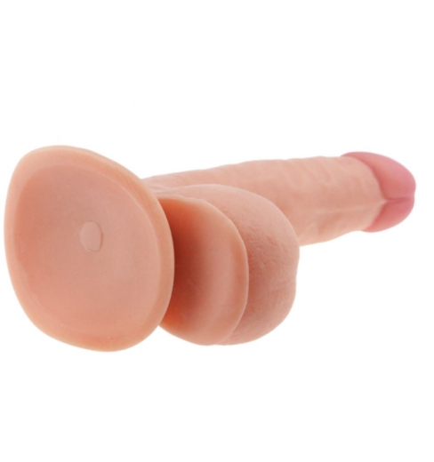 Dildo m. Saugfuss Ultra Soft Dude Realistic 7.5-Inch