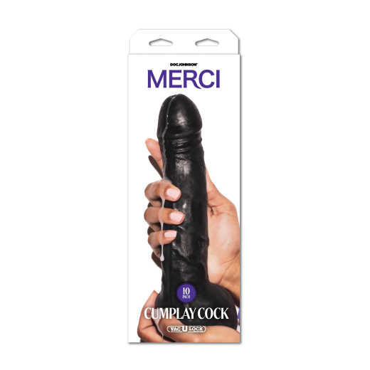 Dildo m. Spritzfunktion Cumplay Cock 10-Inch TPE m. abnehmbarem Vac-U-Lock Saugnapf & Hybridgleitmittel kaufen
