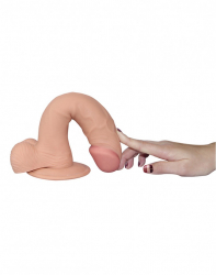 Dildo m. Saugfuss Ultra Soft Dude Realistic 9-Inch