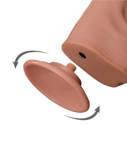 Dildo Sliding Skin Dual Layer King Sized 11.5-Inch